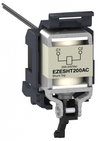 SE EasyPact EZC250 Расцепитель независимый 200-240V AC EZESHT200AC