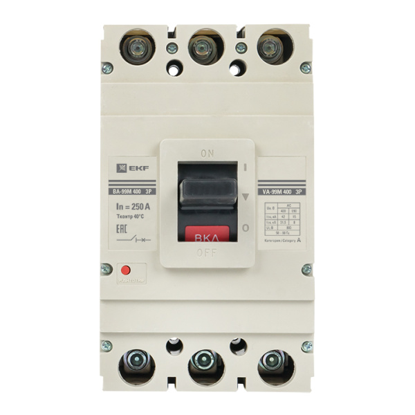 Купить EKF PROxima Автоматический выключатель ВА-99М 400/250А 3P 42кА