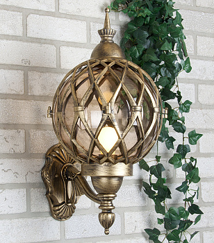 Elektrostandard Sirius U / Светильник садово-парковый черное золото a025302