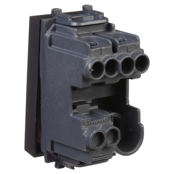 Купить DKC Кнопка модульная, "Avanti", "Черный матовый", 1 модуль