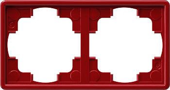 Gira S-Color Красный Рамка 2-ая 021243