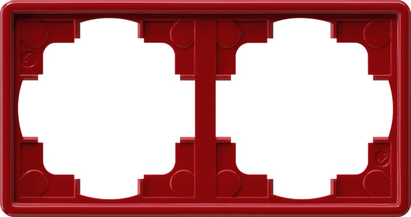 Gira S-Color Красный Рамка 2-ая 021243