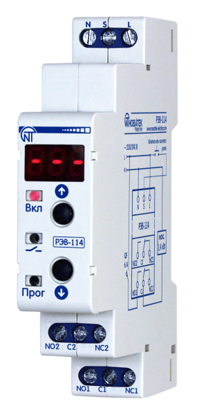 Новатек Реле времени РЭВ-114