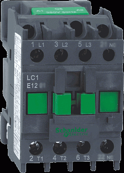 SE EasyPact TVS TeSys E Контактор 3P 1НЗ 12А 400В AC3 24В 50Гц LC1E1201B5