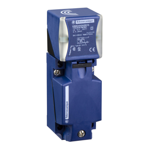 SE Датчик индуктивный 40х40х117, 12/24В DC XS9C4A2A2G13