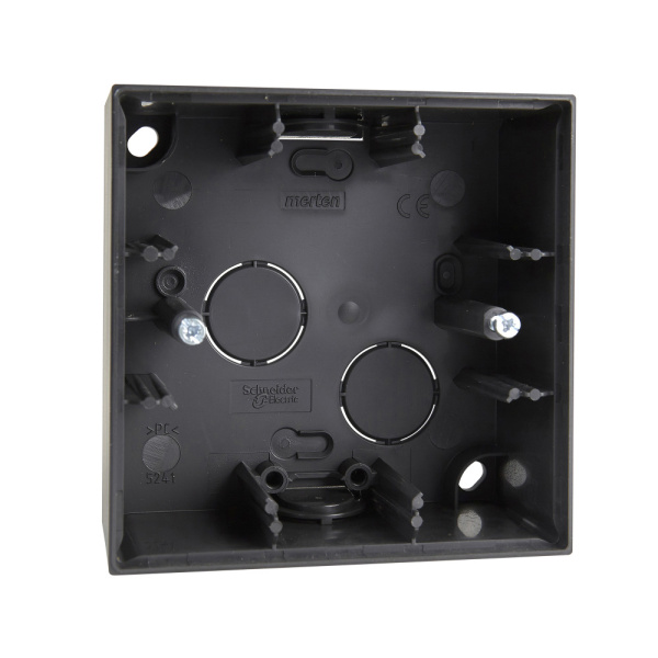 SE Merten SM M-Elegance Антрацит Корпус 1-ый для открытого монтажа MTN524114