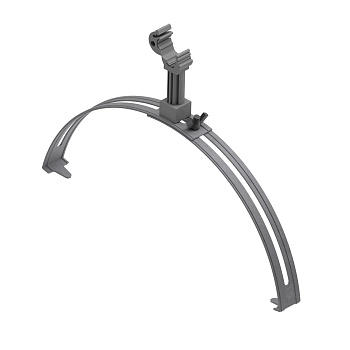 DKC Коньковый регулируемый зажим с пластиковым держателем