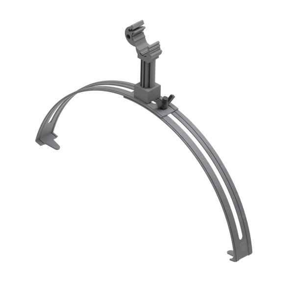 DKC Коньковый регулируемый зажим с пластиковым держателем