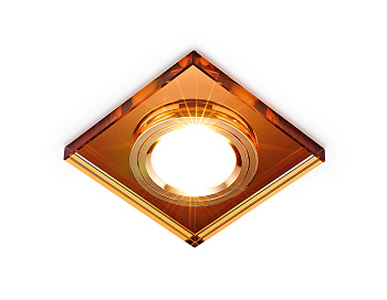 Ambrella Встраиваемый потолочный точечный светильник 8170 BR коричневый MR16 D90 mm