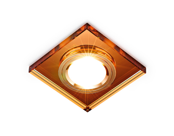 Ambrella Встраиваемый потолочный точечный светильник 8170 BR коричневый MR16 D90 mm