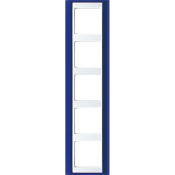 JUNG А Plus Синий/Белая Рамка 5-ая AP585BLWW