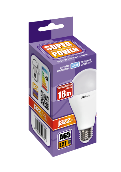 Купить Jazzway PLED- SP60 18w E27 5000K 230/50 .5006218A