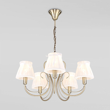 Eurosvet Подвесной светильник 60061/5 античная бронза 00000080283