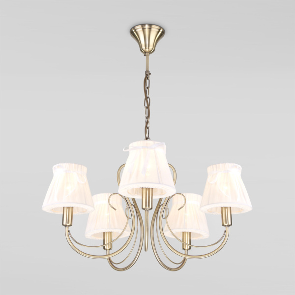 Eurosvet Подвесной светильник 60061/5 античная бронза 00000080283