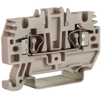 DKC HMM.2GR(Ex), проходной зажим 2,5 кв.мм серый ZHM500GR