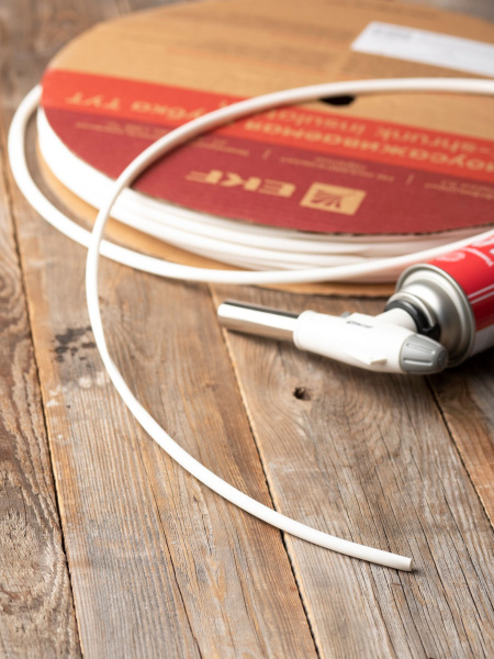 Купить EKF PROxima Термоусаживаемая трубка ТУТ нг 6/3 белая рулон