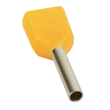 КЭАЗ Наконечник штыревой втулочный под два провода НШвИ2 OptiKit T-Shv2-PVC- 0,5-8(100шт)