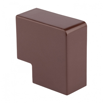 EKF PROxima Поворот 90 гр. (20х10) (4 шт) Plast под темное дерево