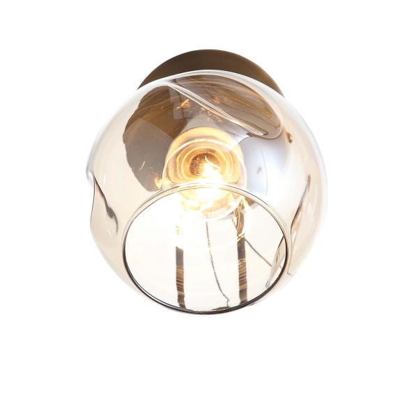 Купить Evoluce SLE155301-01 Светильник настенный Античная медь/Янтарный E14 1*60W