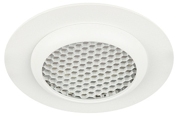 Встраиваемый светильник алюминиевый ЭРА KL109 WH MR16 GU5.3 белый матовый