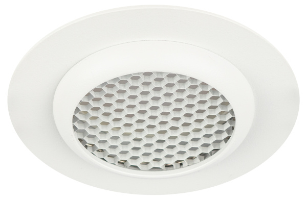 Встраиваемый светильник алюминиевый ЭРА KL109 WH MR16 GU5.3 белый матовый