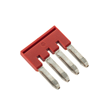 DKC Nuputuk Перемычка вставная, для клемм на 2.5 кв.мм, 4-х полюсная