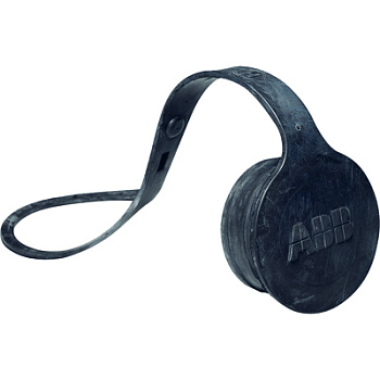 ABB Крышка защитная резиновая для вилок 125А, 2P+E, 3P+E, 3P+N+E 2CMA164999R1000