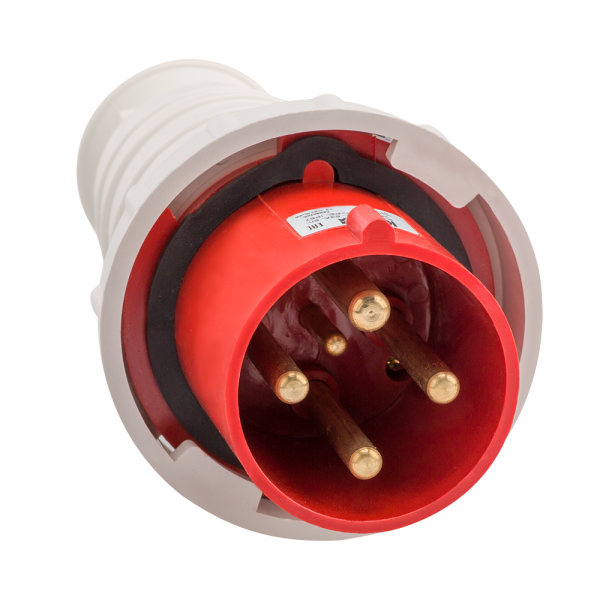 КЭАЗ Вилка кабельная 035-63А-6h-380AC-3P+PE+N-IP67