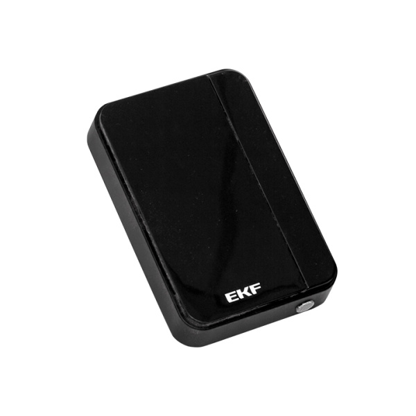 Купить Звонок беспр. в розетку Classic (230В, черный, 51 мелод. с индик. 4 ур.) EKF