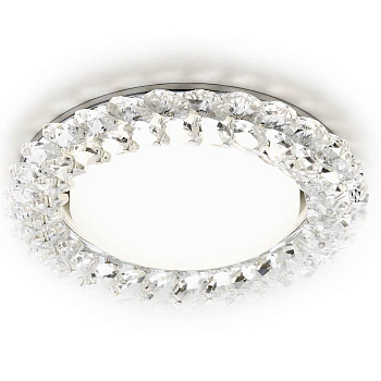 Ambrella Встраиваемый точечный светильник G206 CL/CH хром/прозрачный GX53