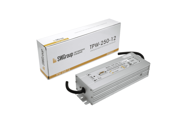 SWG Al блок питания TPW, 250W влагозащитный, 12V TPW-250-12