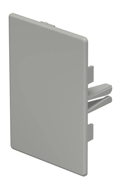 OBO Bettermann Заглушка торцевая кабель-канала WDK 60x90 мм, ПВХ, серый RAL7030 6022502