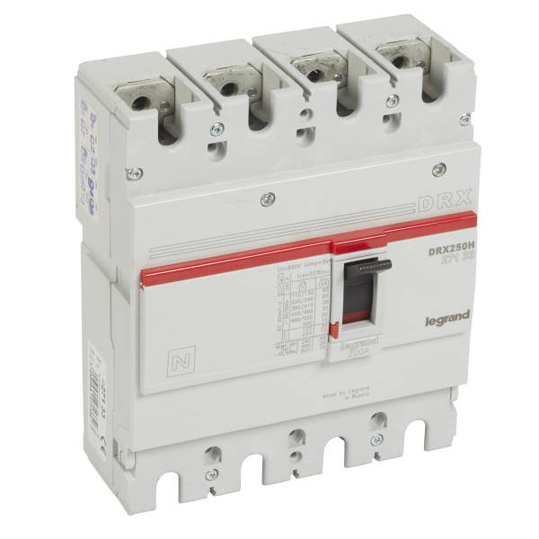 Legrand DRX250 термомагнитный 200A 4П 36KA 027133