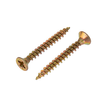 Kranz Саморез универсальный 4х30, желтый цинк, упаковка поставщика ( 12 000 шт. ) 1111-0430-1