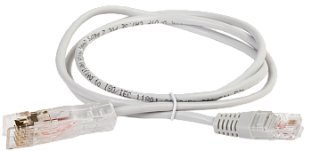 IEK ITK Патч-корд 110-RJ45 2 пары, кат.5Е, 1м, серый PC01-11045-2P1M