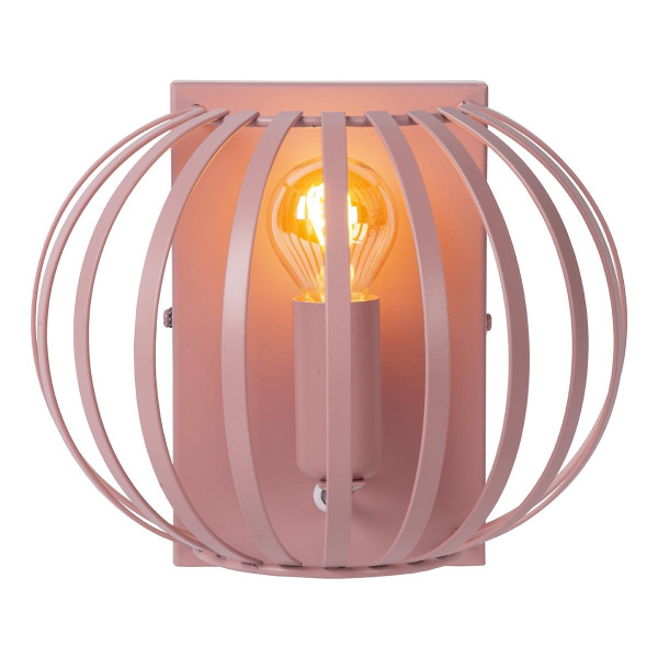 Купить Lucide MERLINA Светильник настенный Children 1xE14 Pink 78293/01/66