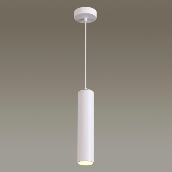 Купить Odeon Light 3873/1L ODL19 217  белый Подвесной светильник GU10 1*50W 220V KIKO