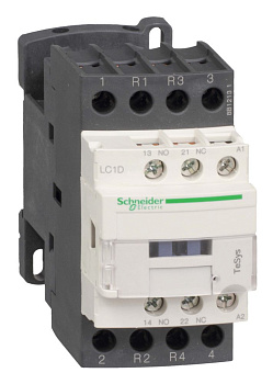 SE Contactors D Контактор 4P (2НО+2НЗ), АС1 40А, НО+НЗ, 48В DС, ограничитель перенапряжения LC1D258ED SE Contactors D Контактор 4P (2НО+2НЗ), АС1 40А, НО+НЗ, 48В DС, ограничитель перенапряжения LC1D258ED