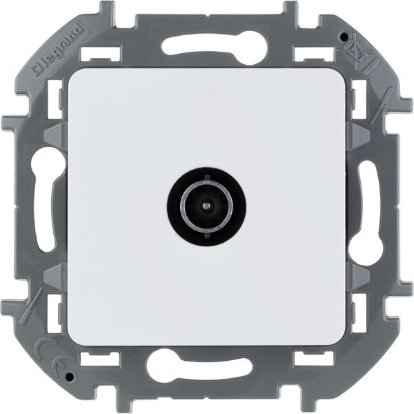 Legrand INSPIRIA Белый Розетка TV - проходная - 14 дБ - 5-862 мГц 673860