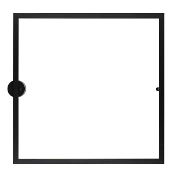 Odeon Light 4385/24WL HIGHTECH ODL23 121 черный/металл Настенный светильник IP20 RGB динамическая подсветка ПДУ в комплекте LED 24W 3000K OMEN