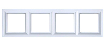 JUNG EcoProfi Standart Белый Рамка 4-ая EPS484WW