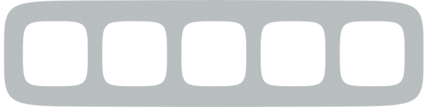 Купить Legrand Valena ALLURE Алюминий Рамка 5-ая 754395