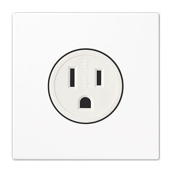 JUNG розетка NEMA 5-20R 15А, 125В АС белая LS521-15WW