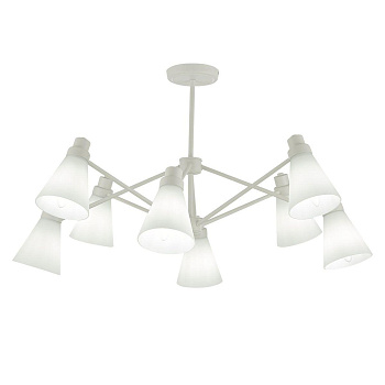 Evoluce SLE103502-08 Белый/Белый Люстра потолочная E14 8*40W