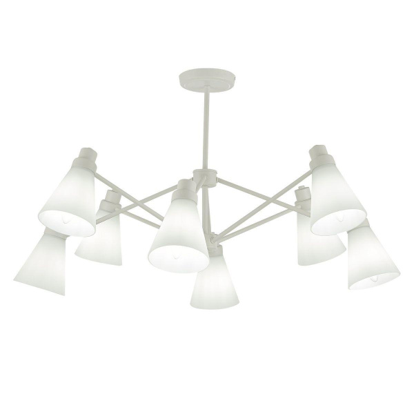 Evoluce SLE103502-08 Белый/Белый Люстра потолочная E14 8*40W