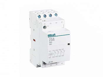Dekraft Модульный контактор 4НЗ 25А 230В МК-103