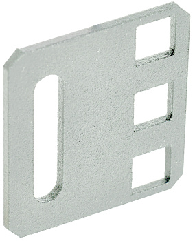 IEK ITK Переходник с 21" на 19" 1U серый AD35-01U-R