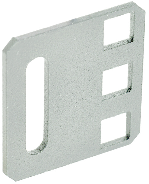 IEK ITK Переходник с 21" на 19" 1U серый AD35-01U-R