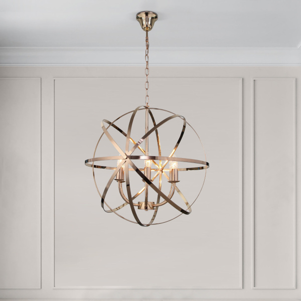 Купить Eurosvet Подвесная люстра 60139/6 золото a058339