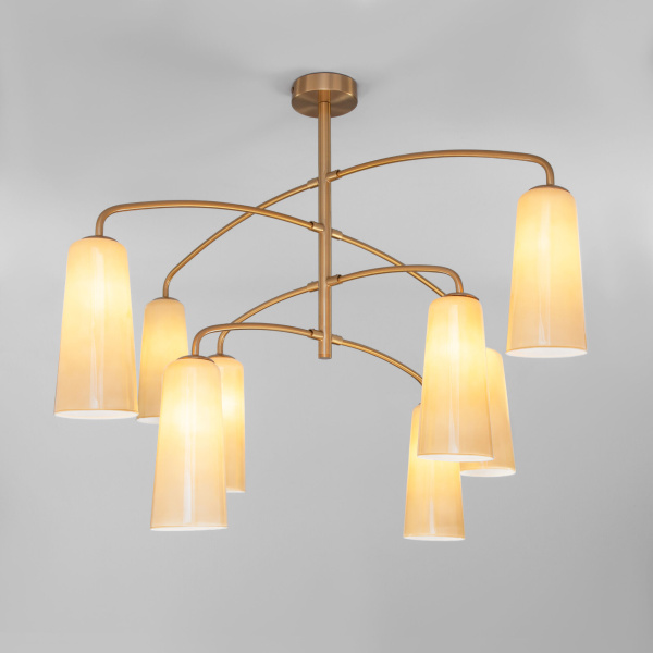 Купить Eurosvet Люстра в стиле лофт 70137/8 латунь a057695